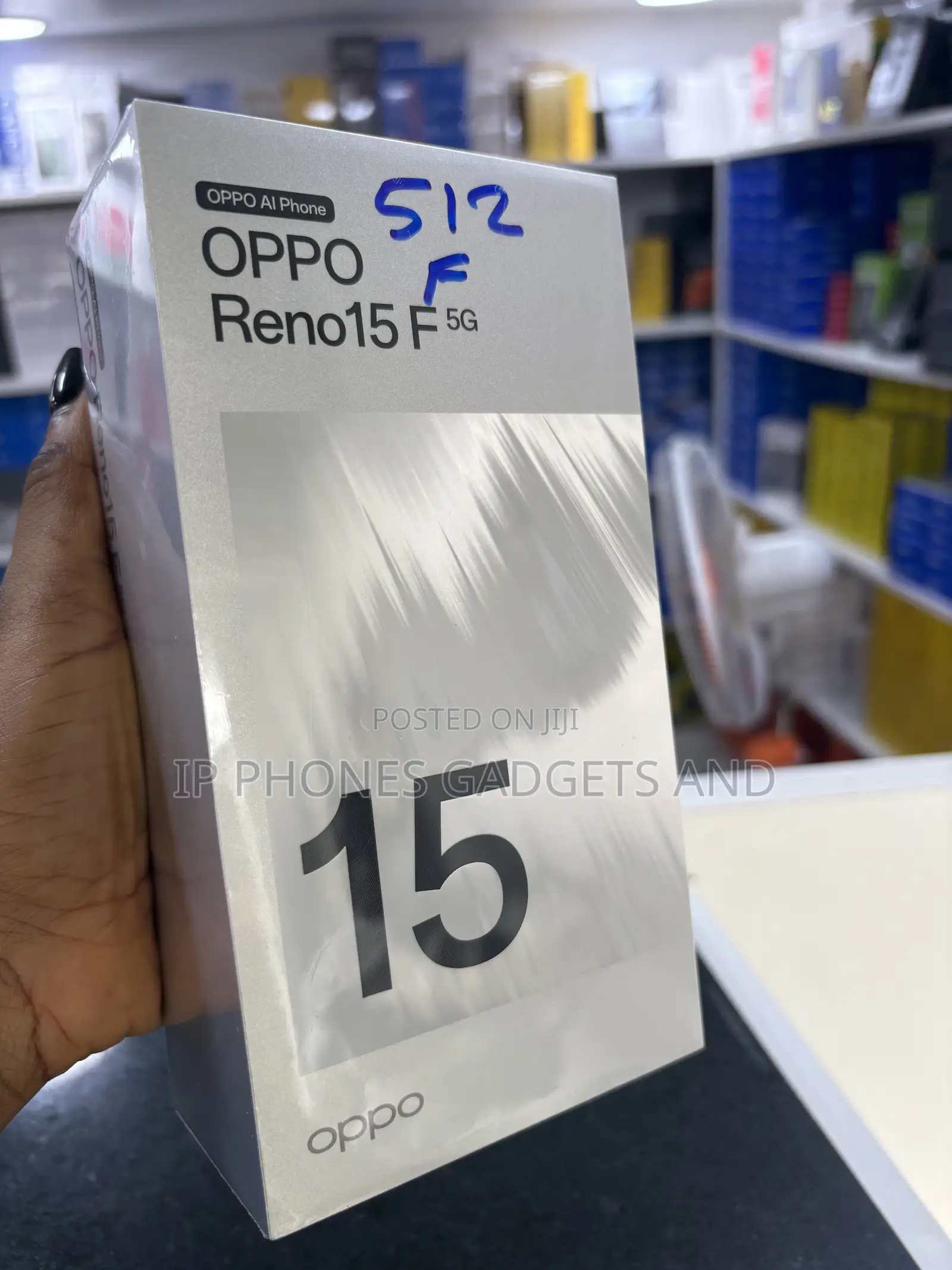 New Oppo Reno15 F 5G 512 GB Blue