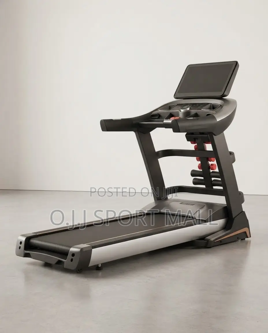4HP Fitness Treadmill – 180KG Capacity, 15km/H, 12% Incline