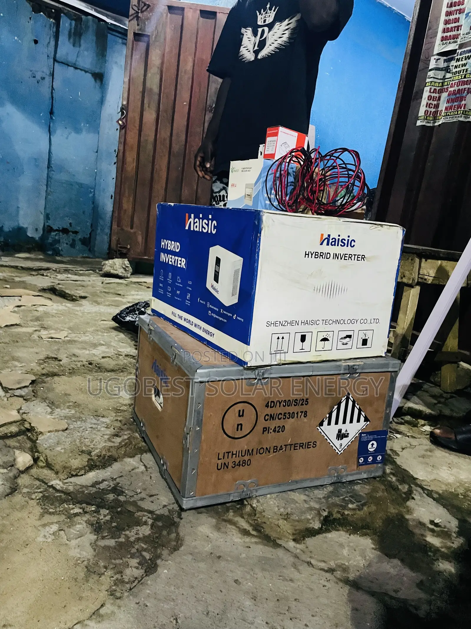 Haisic 4kwh 1.5kva 12v All in One Lithium