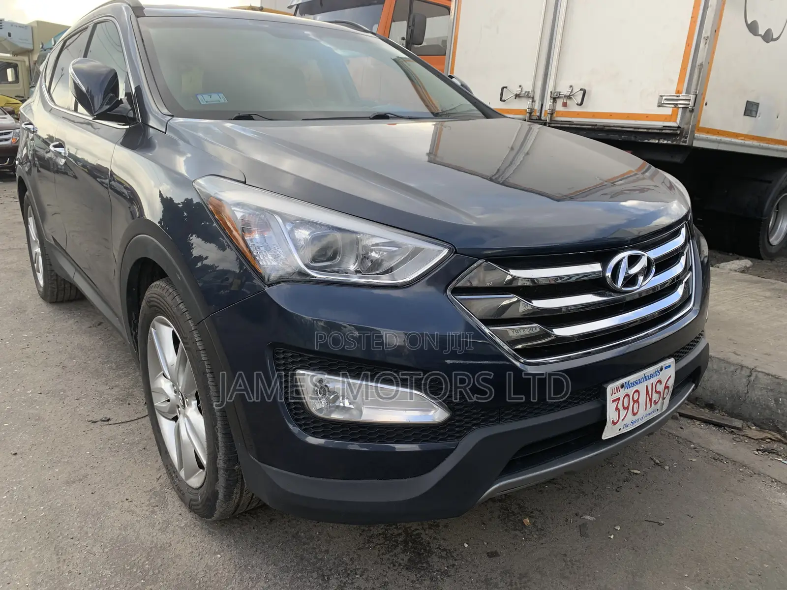 Hyundai Santa Fe 2015 Blue