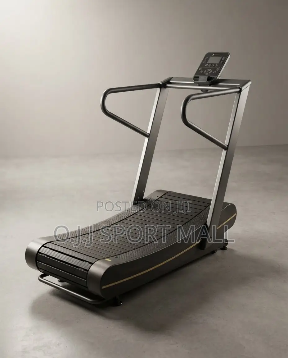 American Fitness 4HP Curved Powered Treadmill – 150kg Capacity