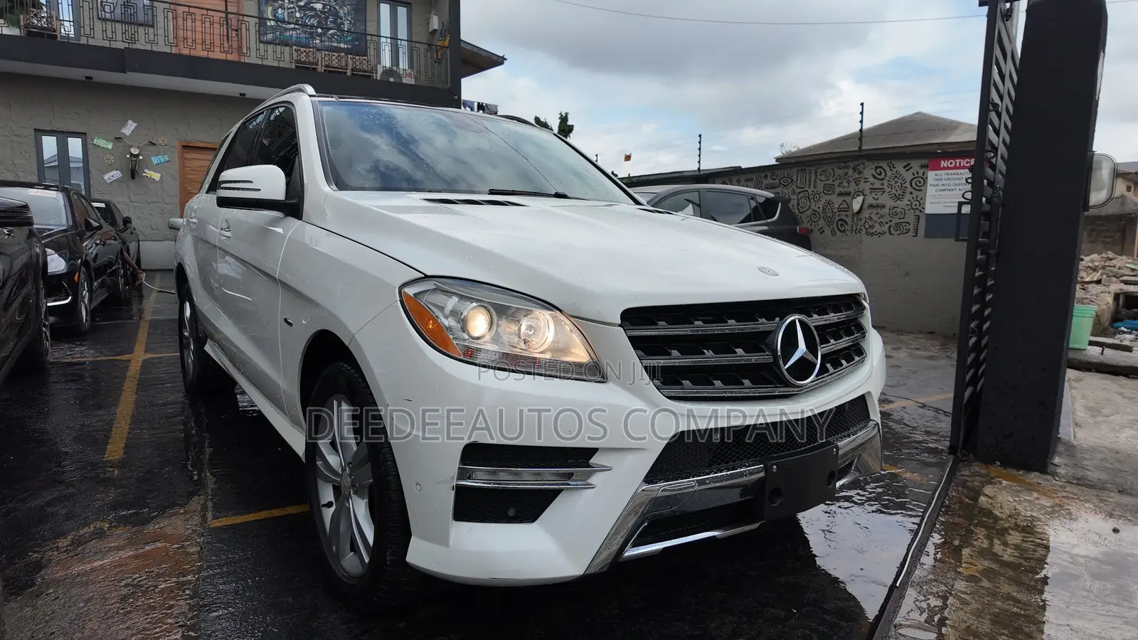 Mercedes-Benz M Class ML 350 4Matic 2013 White