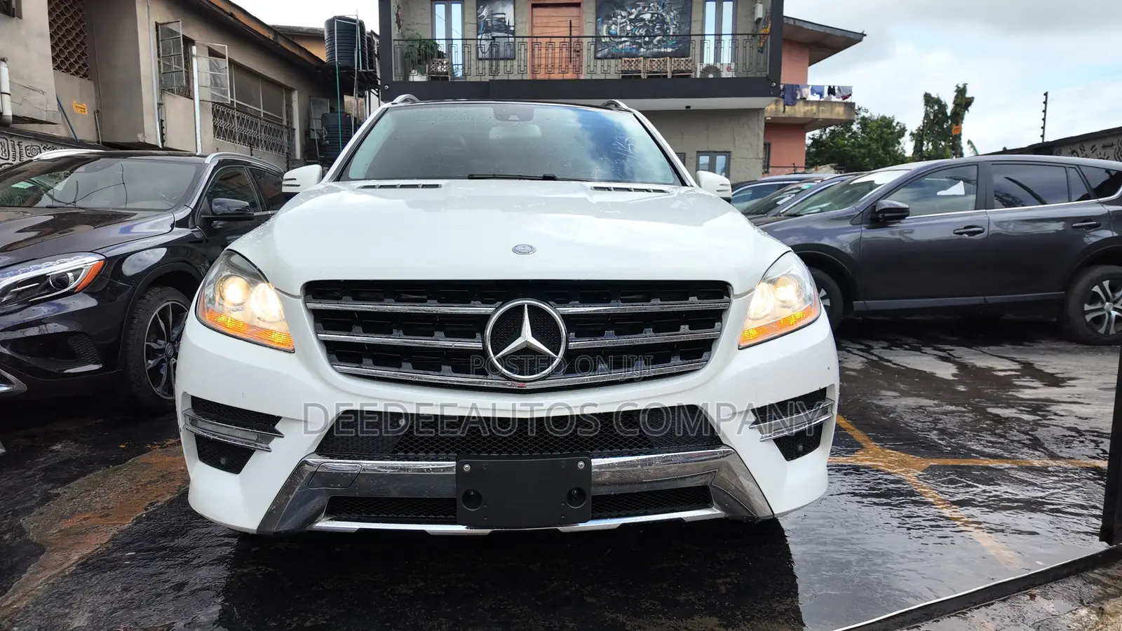 Mercedes-Benz M Class ML 350 4Matic 2013 White