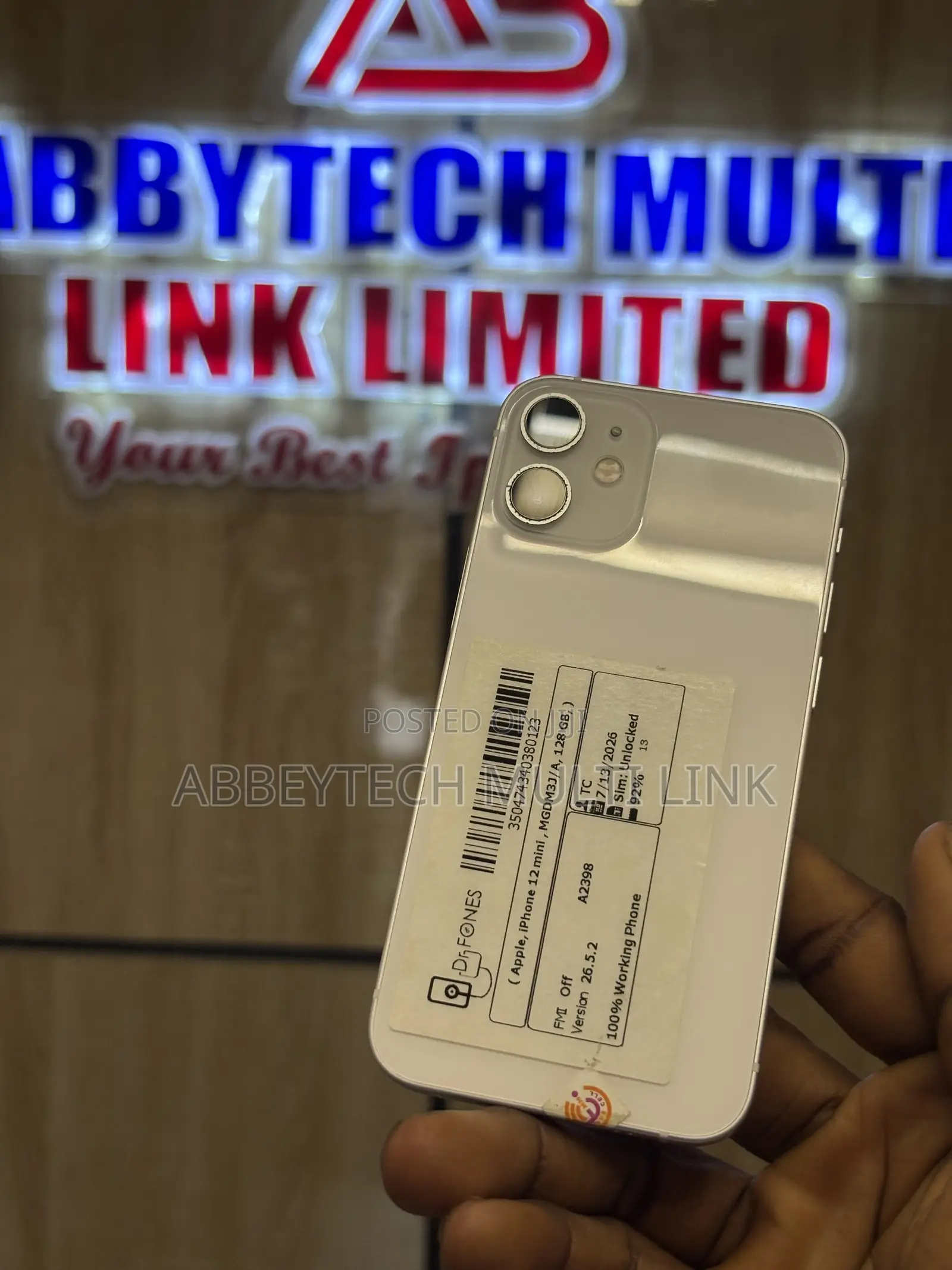 New Apple iPhone 12 mini 64 GB Blue