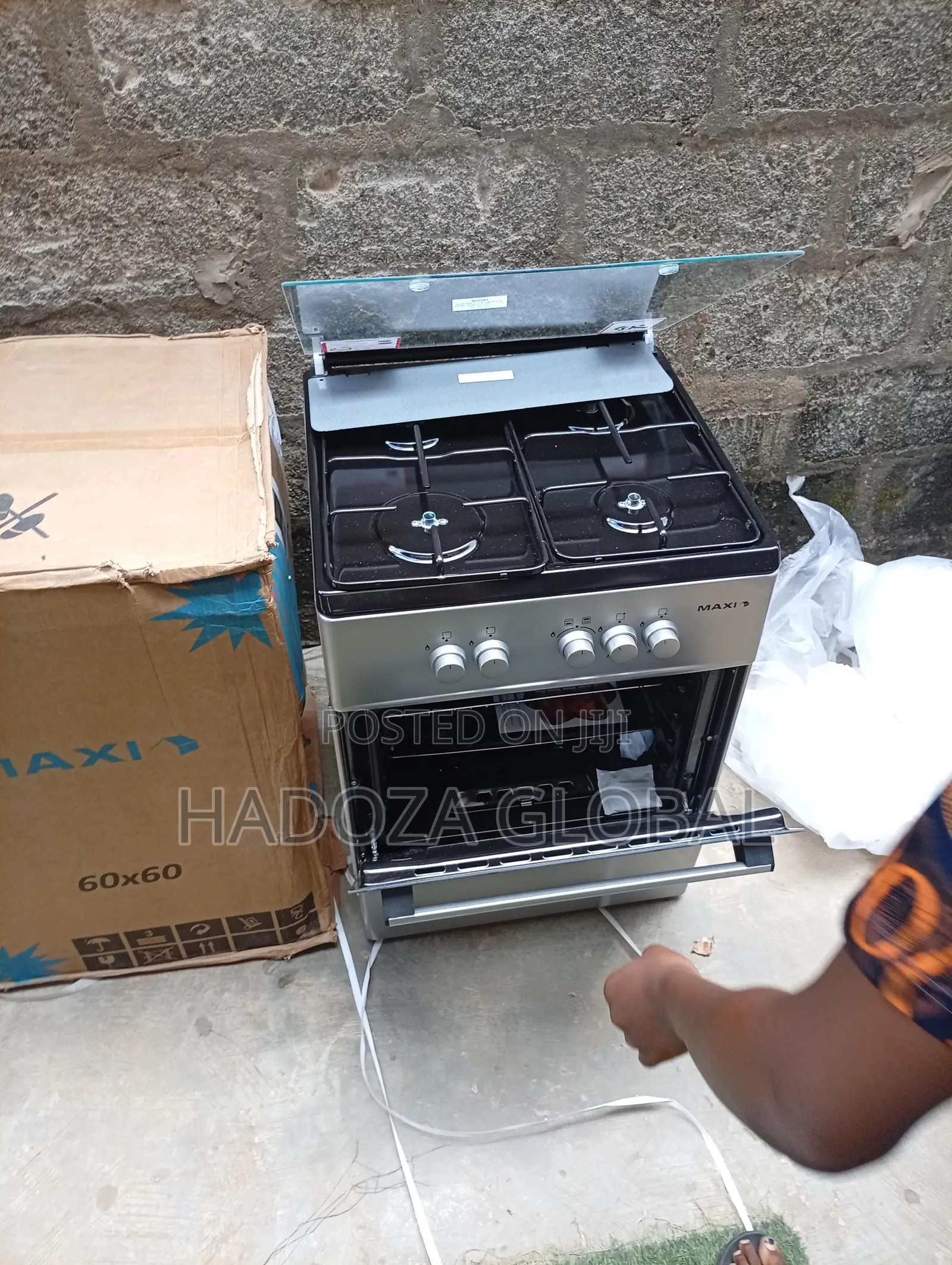 Maxi 60×60 Freestanding Gas Cooker Designed