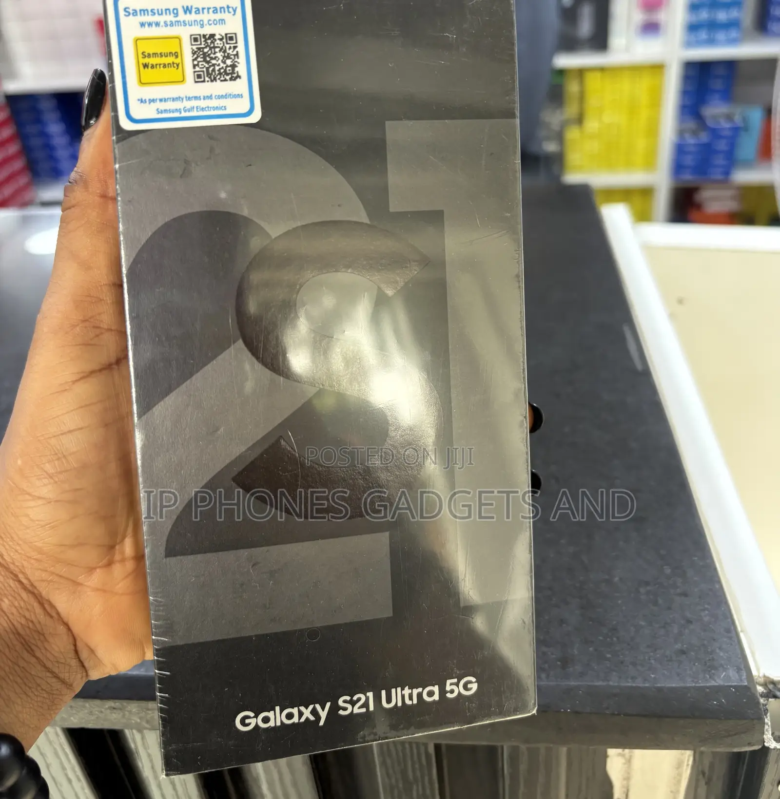 New Samsung Galaxy S21 5G 128 GB Black