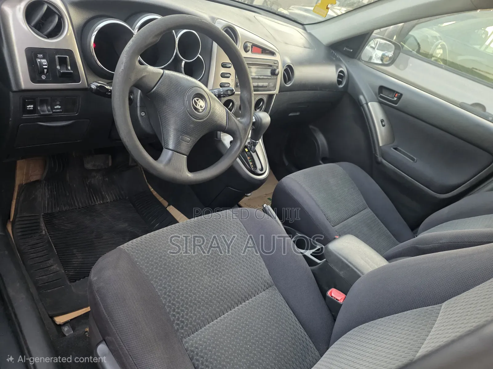 Toyota Matrix Hatchback AWD (1.8L 4cyl 4A) 2005 Green