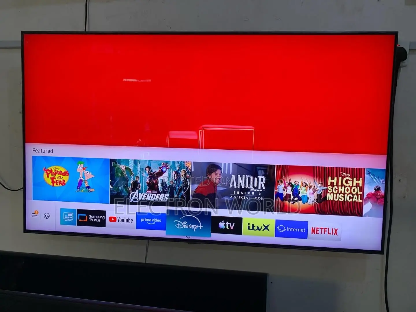 Made in Europe 55 Inch Samsung Qled Ultra Hd Smart TV