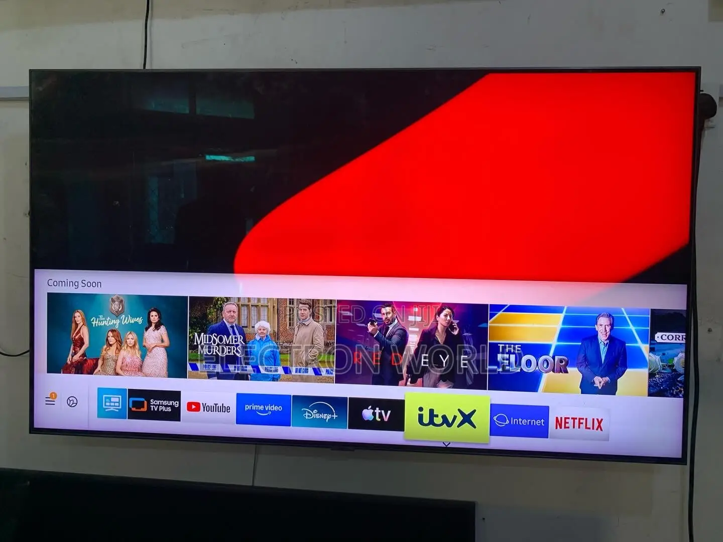 Made in Europe 55 Inch Samsung Qled Ultra Hd Smart TV