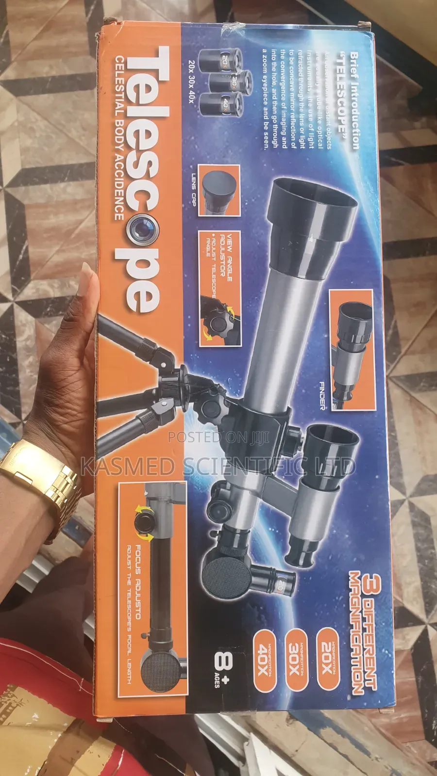 Telescope for Physics and Geography Laboratory