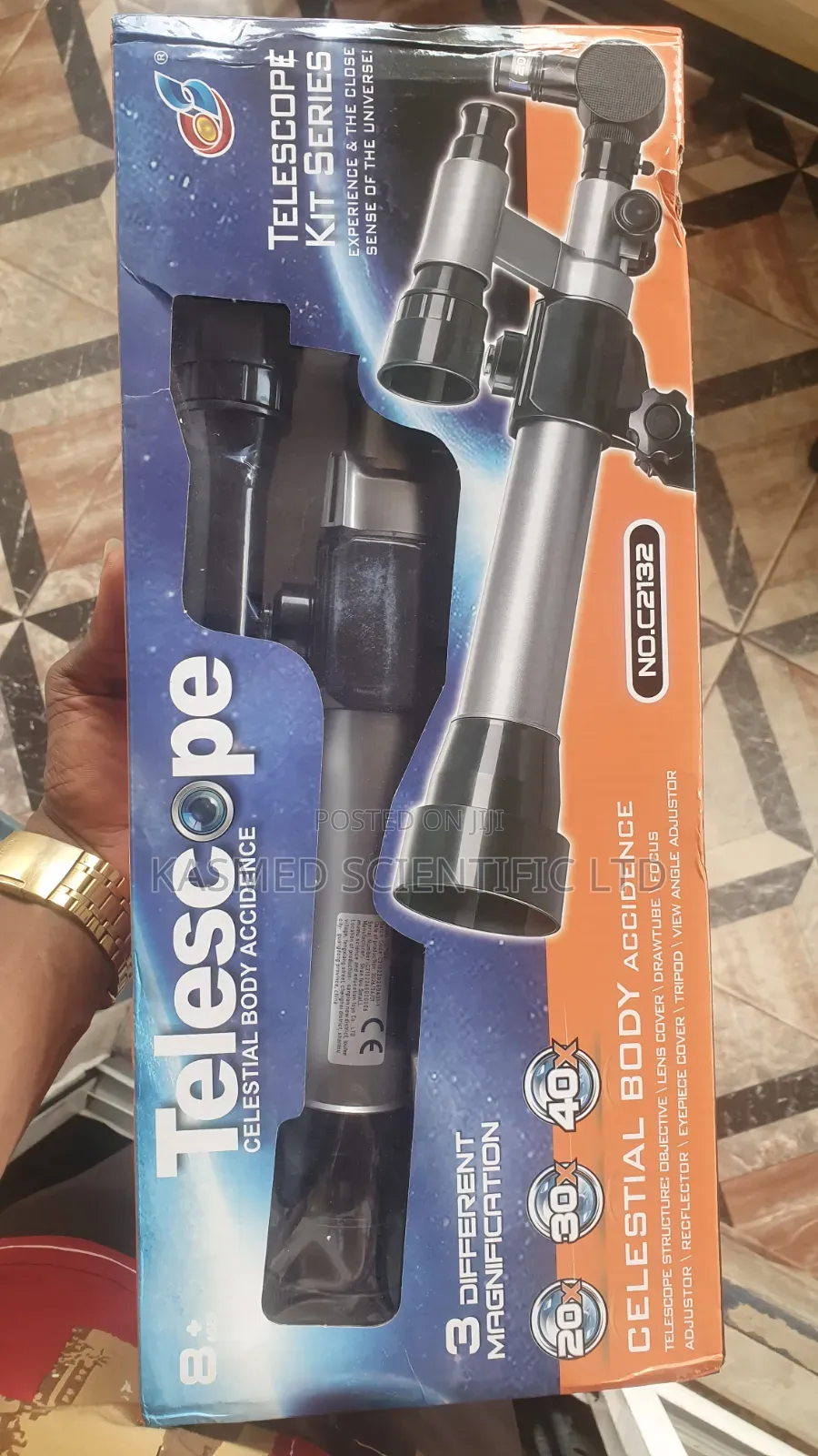 Telescope for Physics and Geography Laboratory