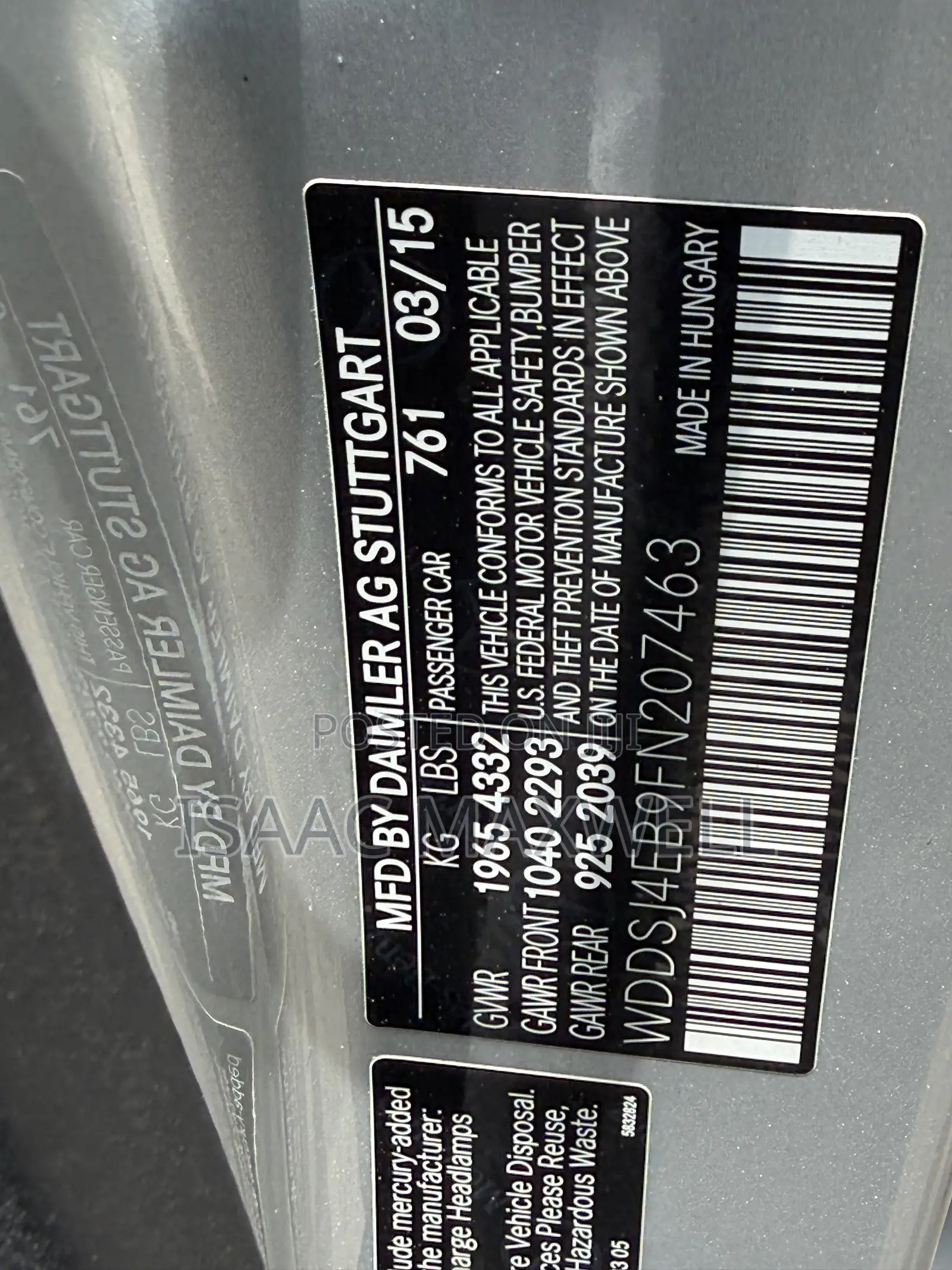 Mercedes-Benz CLA-Class CLA 250 Wagon 2015 Silver