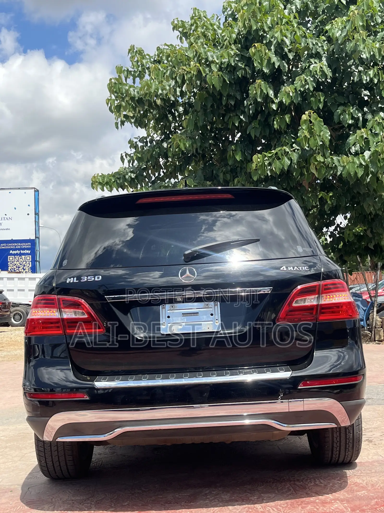 Mercedes-Benz M Class 2011 Black