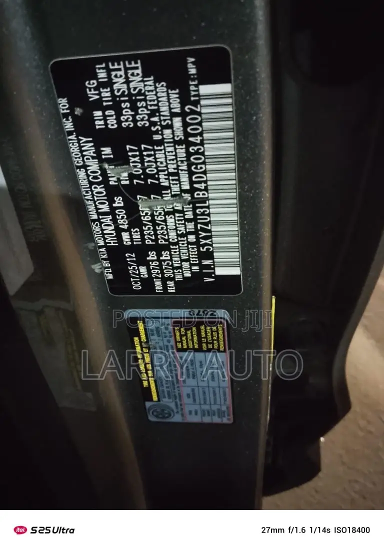 Hyundai Santa Fe 2014 Gray