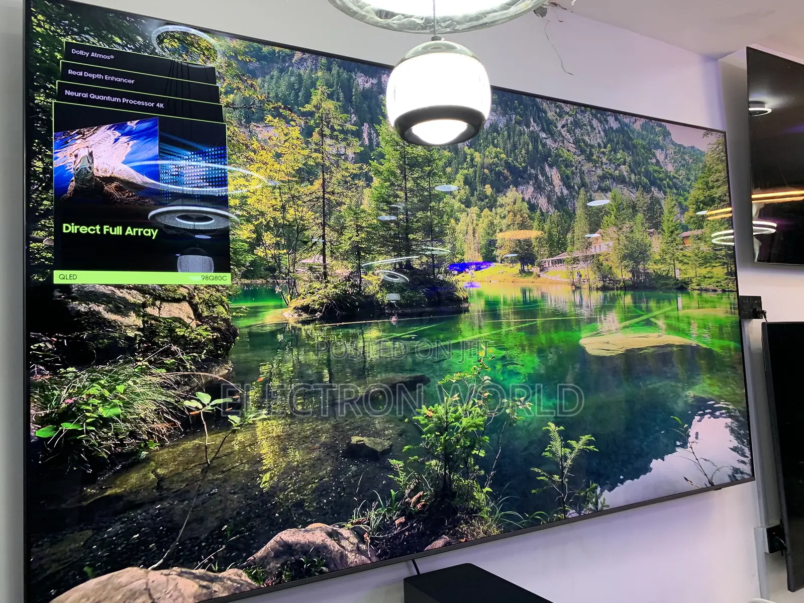 Made in Europe 98-Inch Samsung Uhd HDR Smart TV