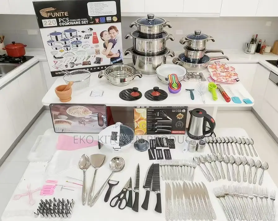 220 Pieces Pot Set
