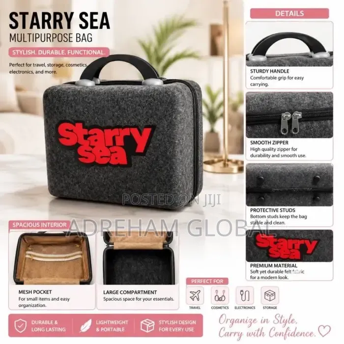 Felt Light Weight Premium Unique Character Storage/Travel Box/Bag