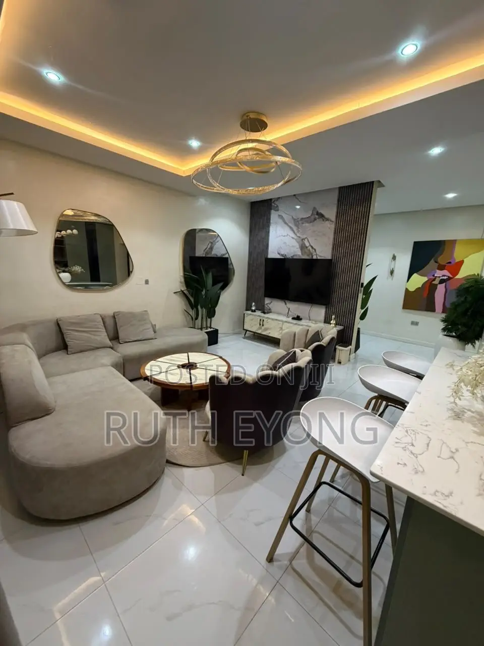 Furnished 2bdrm Apartment in ๐๐ธ๐ฎ๐๐ฒ, ๐๐ฒ๐ธ๐ธ๐ถ, Lekki Phase 1 for rent