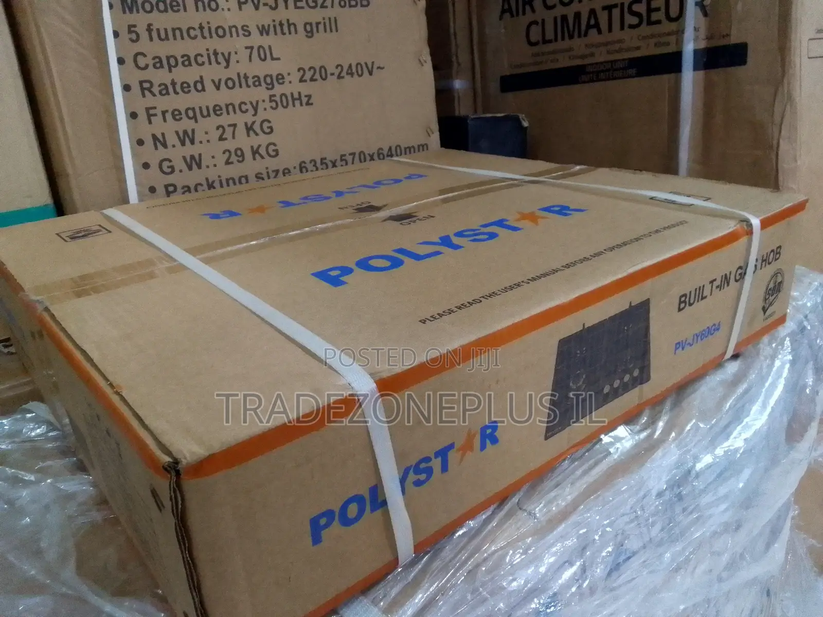 PV-JY60G4 Polystar Premium 4 Gas Burner Hob
