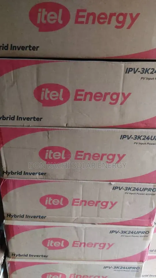 3kva 24v Itel Energy Hybrid Inverter Available, Very Strong Product.