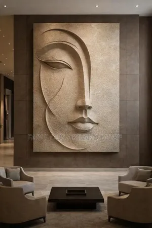Minimalist Face Wall Artwork