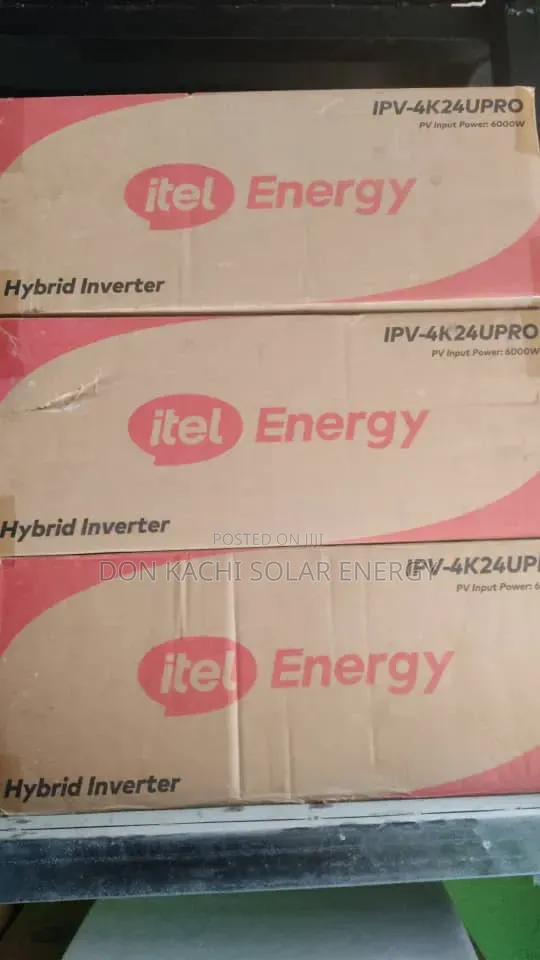 4kva 24v Itel Energy Hybrid Inverter. Very Strong Product Available.