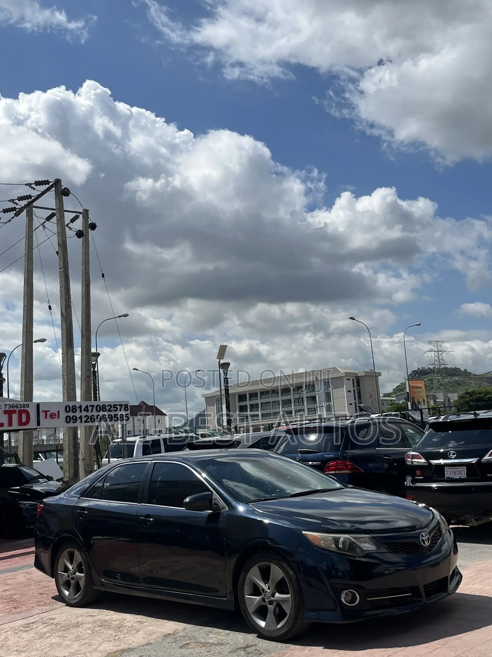 Toyota Camry 2012 Black
