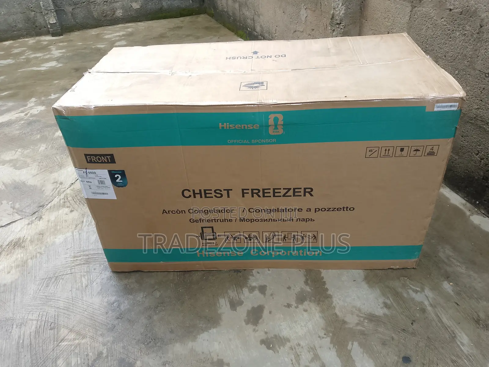Hisense Large Chest Freezer FC-55DD – 420L Capacity