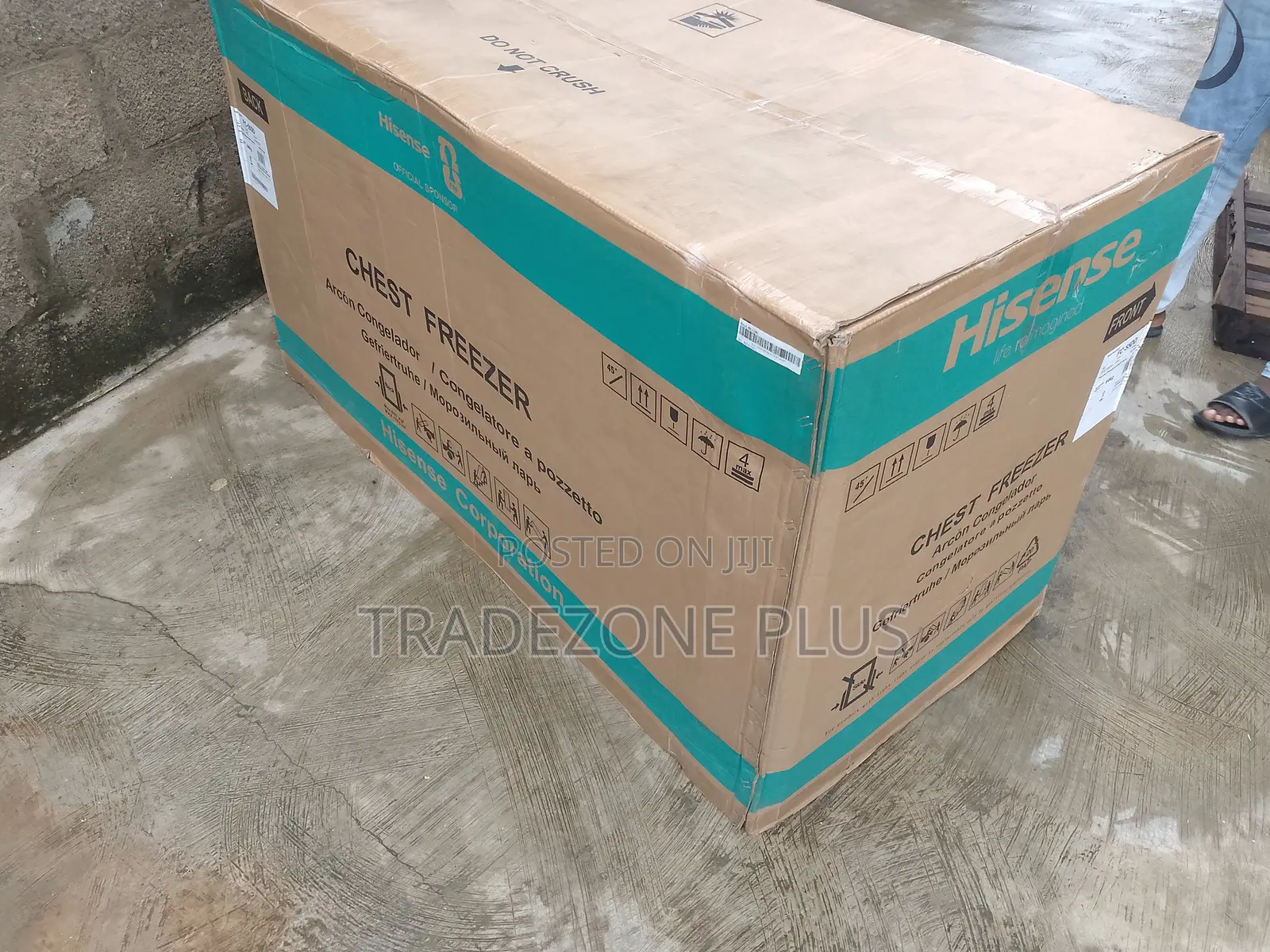 Hisense Large Chest Freezer FC-55DD – 420L Capacity