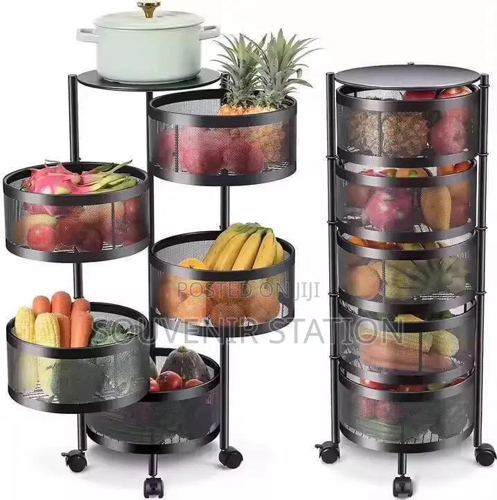 5 Layers Food and Vegetables Rack, Food Storage Rack
