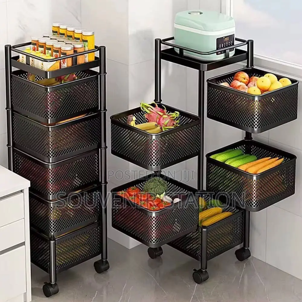5 Layers Food and Vegetables Rack, Food Storage Rack