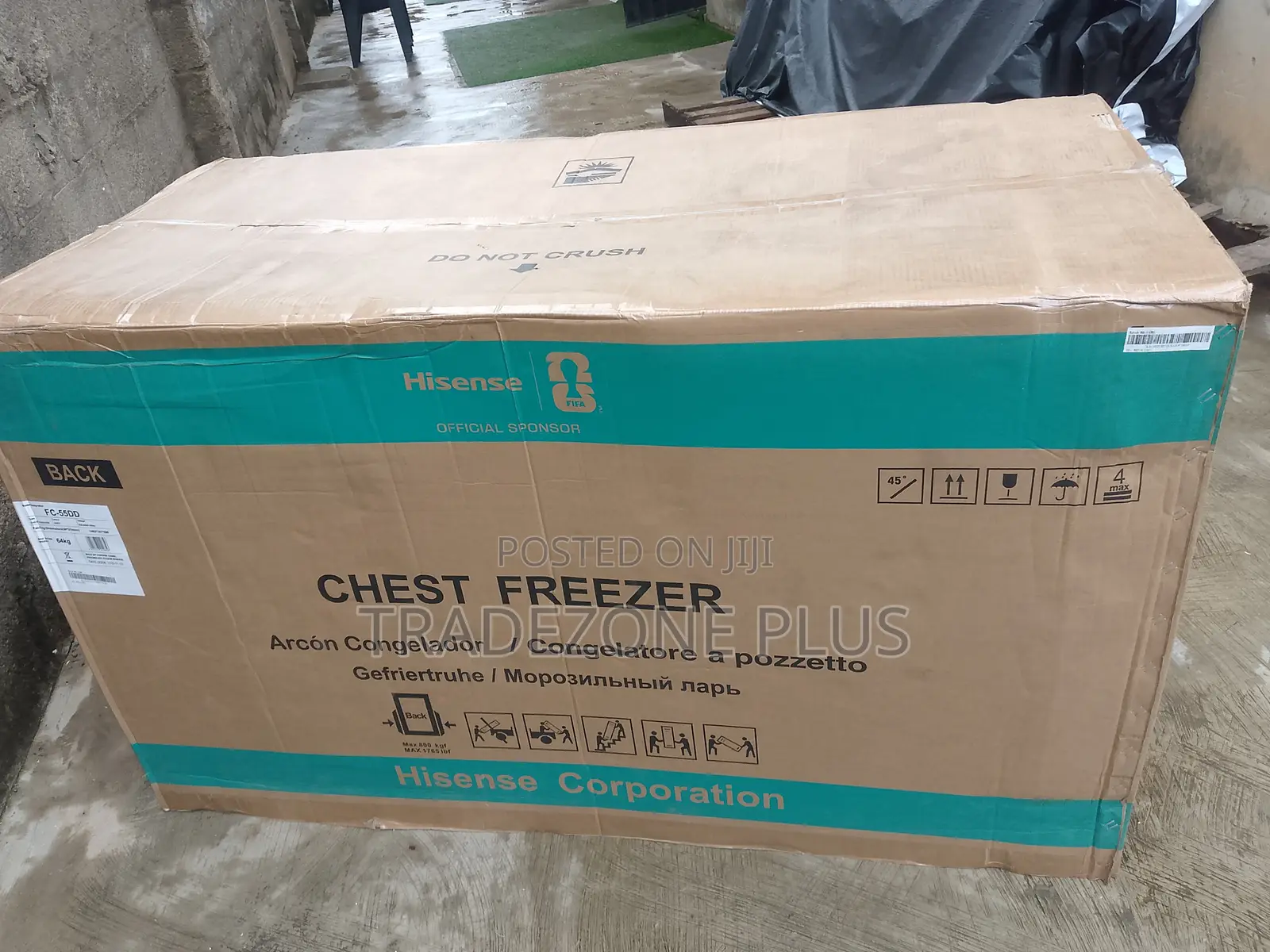 Hisense FC-55DD Chest Freezer – Extra Spacious 420L