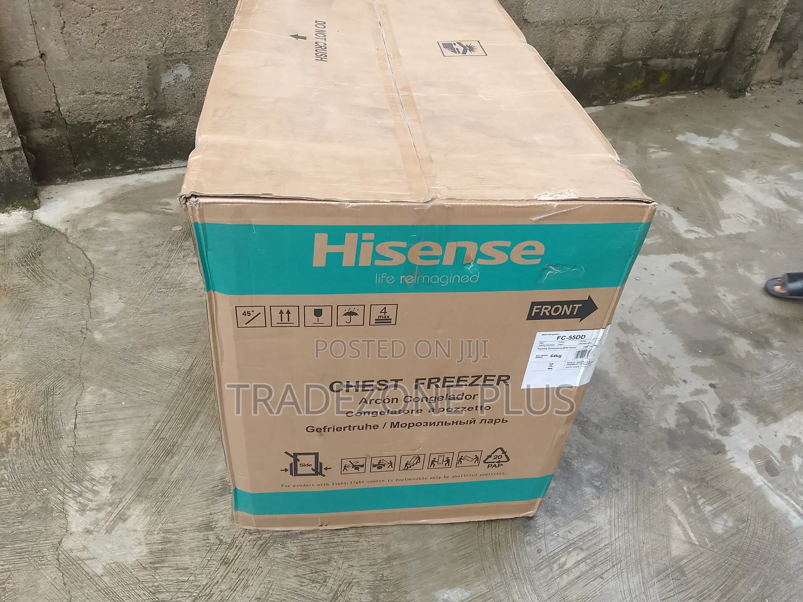 Hisense FC-55DD Chest Freezer – Extra Spacious 420L