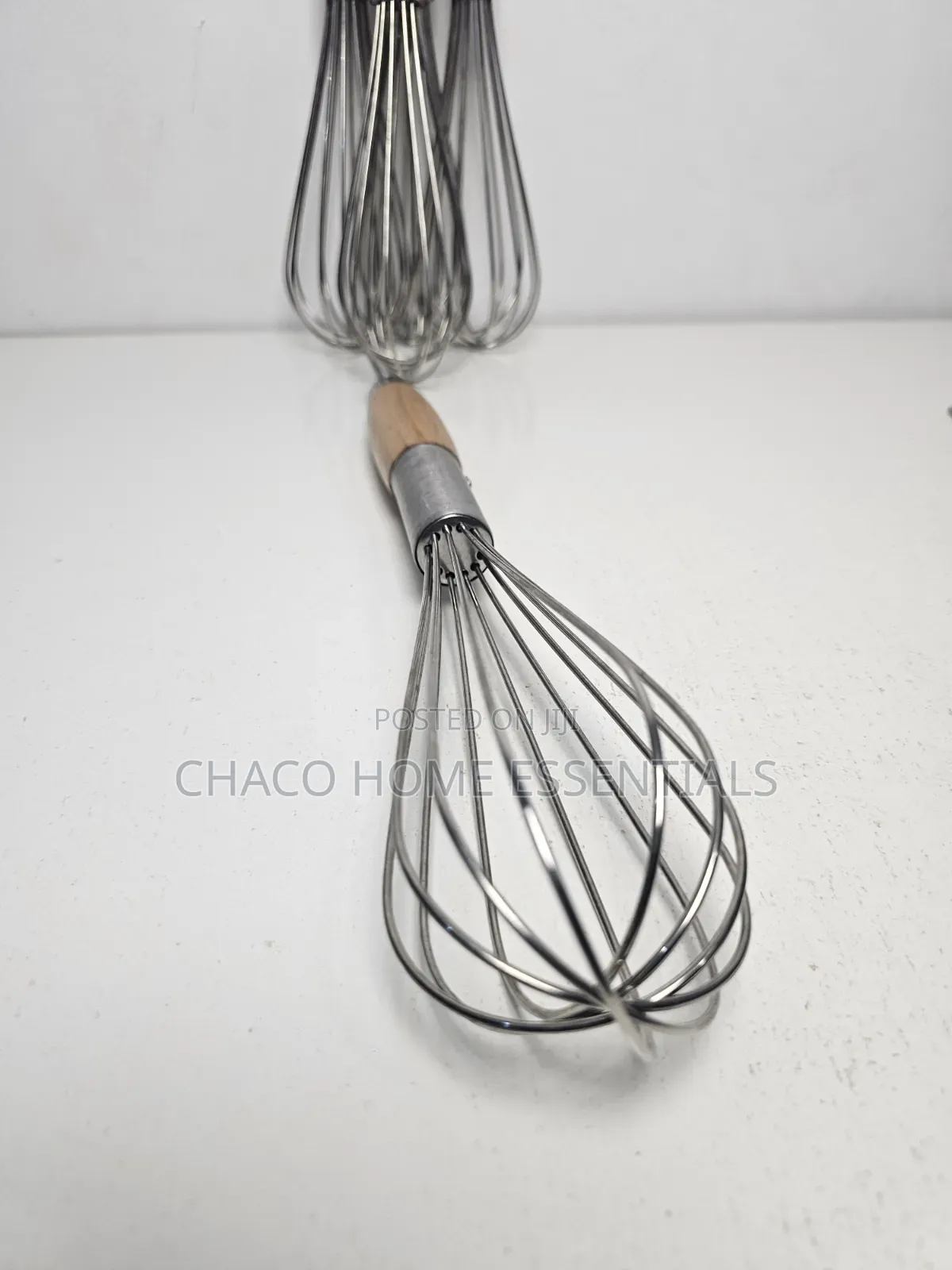 2-in-1 Stainless Steel Egg Whisk With Bottle Opener