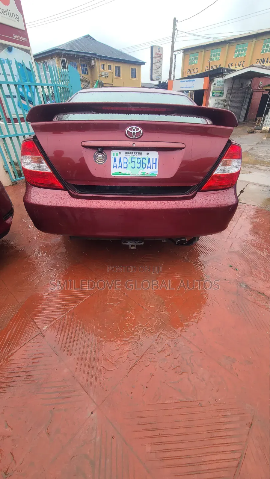 Toyota Camry 2004 Burgundy