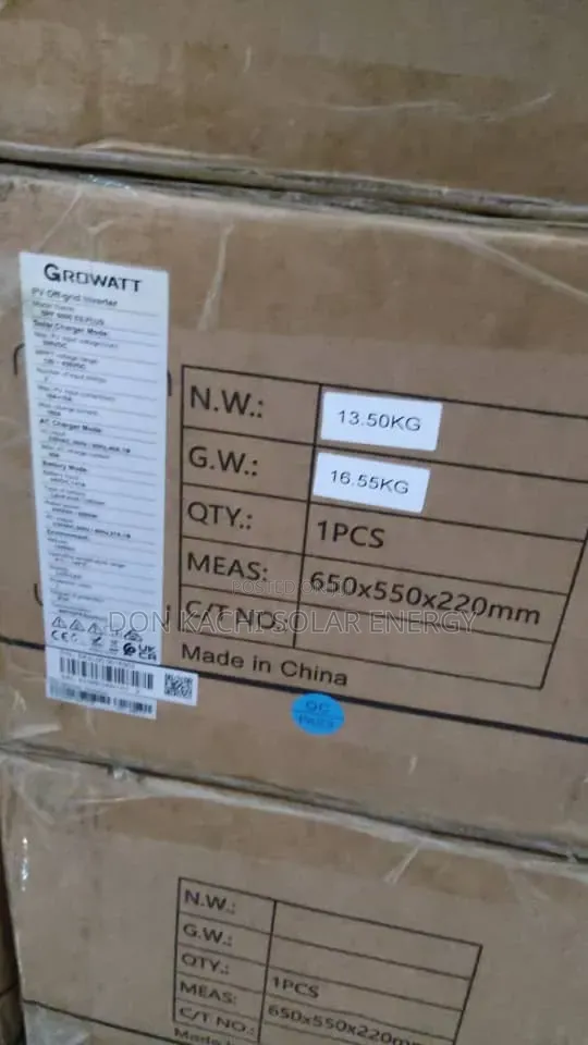 6kva 48v Growatt Hybrid Inverter. High Quality Product and Affordable.