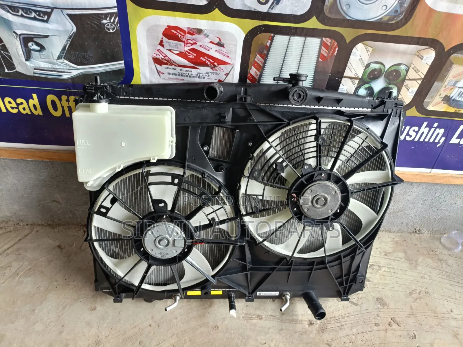 Radiator Fan Complete Highlander 2015-2019