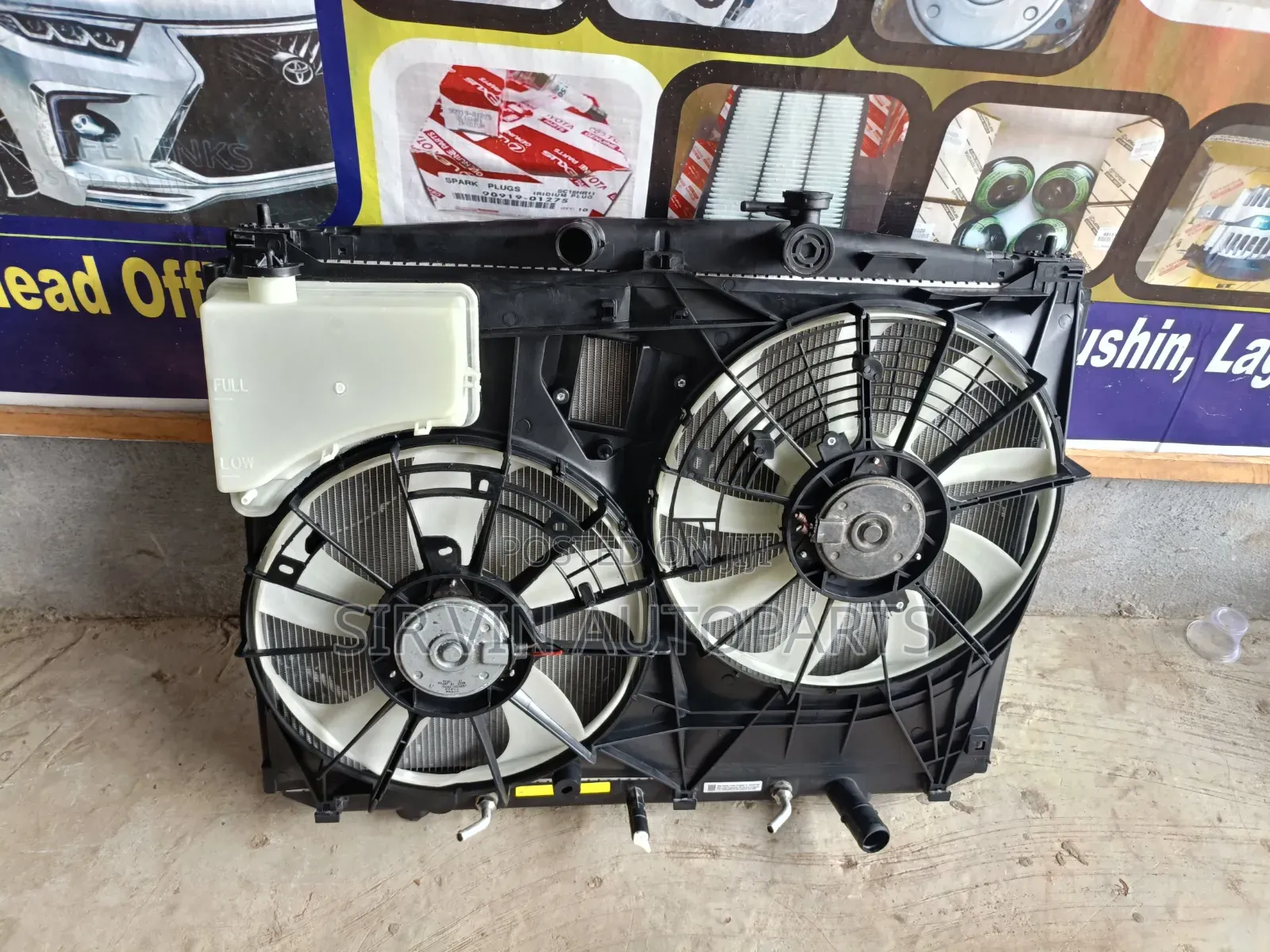 Radiator Fan Complete Highlander 2015-2019