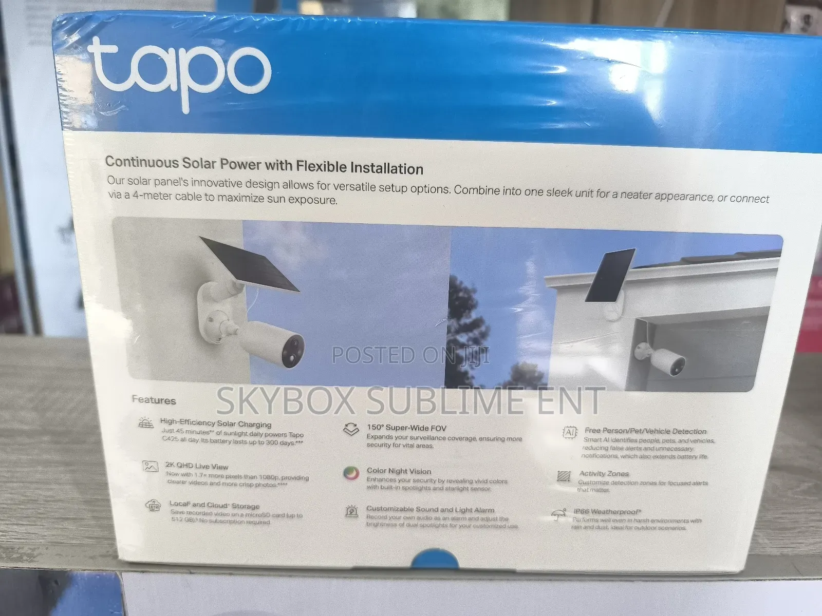 Tapo C425 Kit Solar Powered Security Camera