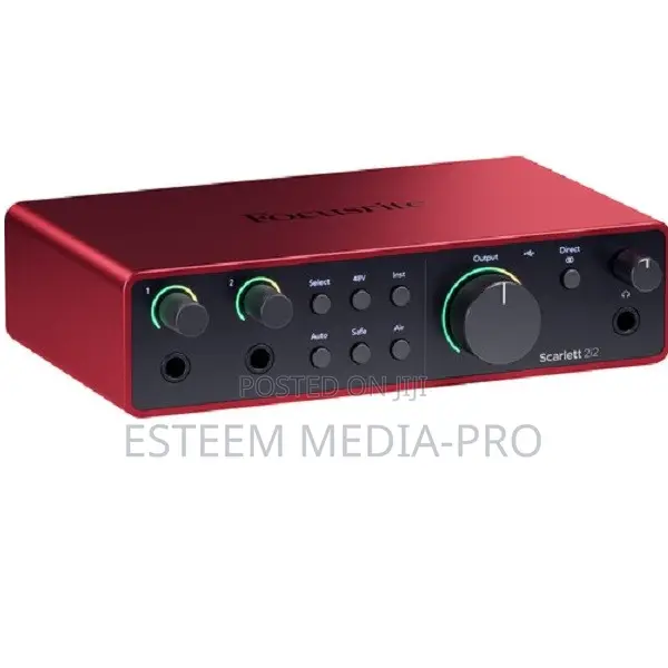 Focusrite Scarlett 2i2 USB-C Audio Interface (4th Generation)