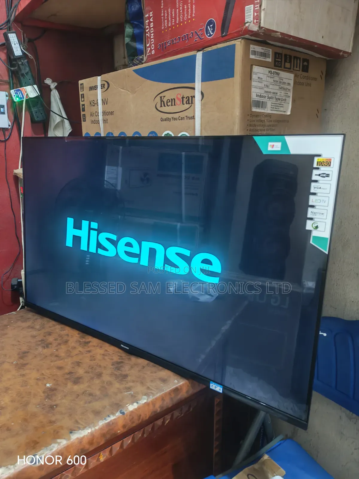 2026 New Hisense Smart TV 50"'inch Android Frameless (Bluetooth) 2 Yrs