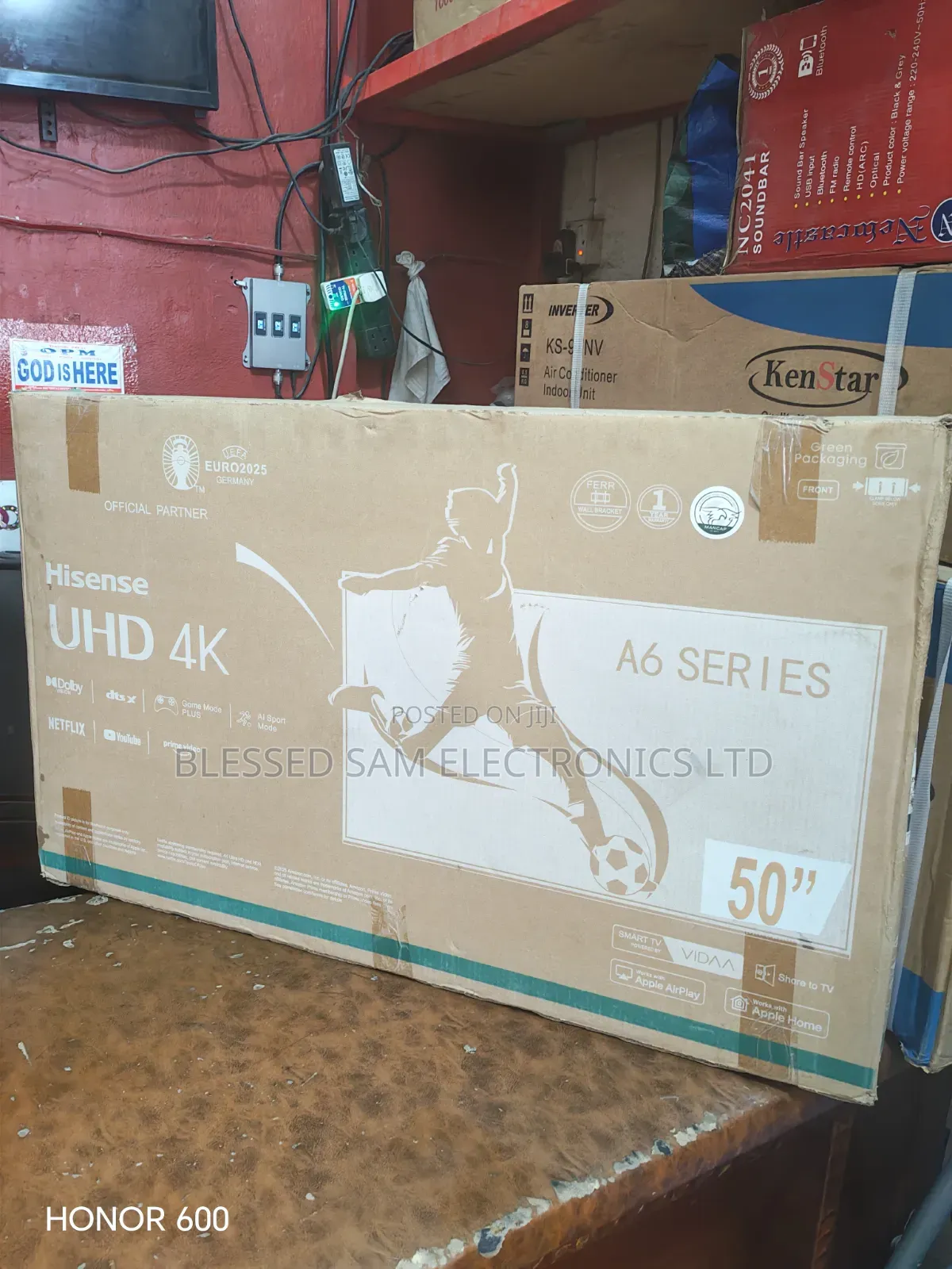 2026 New Hisense Smart TV 50"'inch Android Frameless (Bluetooth) 2 Yrs