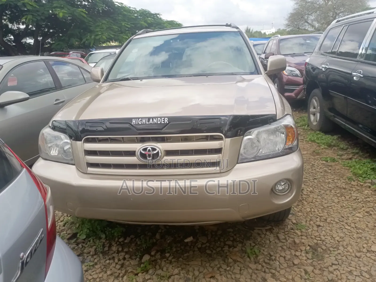 Toyota Highlander 2006 Gold