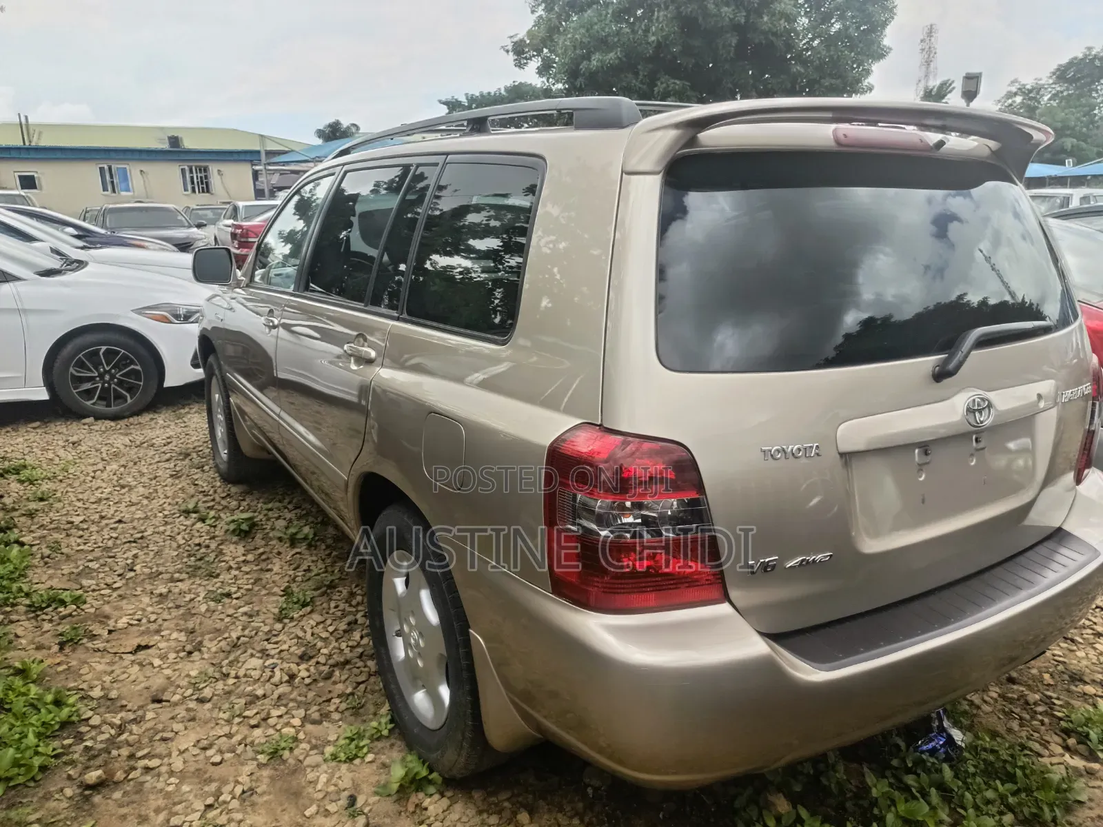 Toyota Highlander 2006 Gold