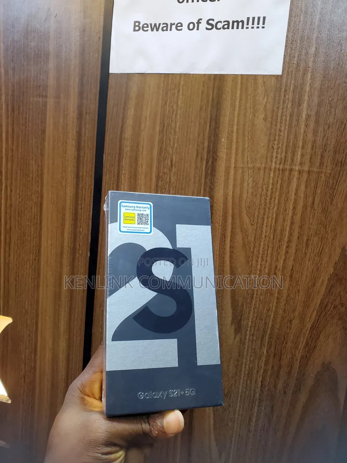 New Samsung Galaxy S21+ 5G 128 GB Silver