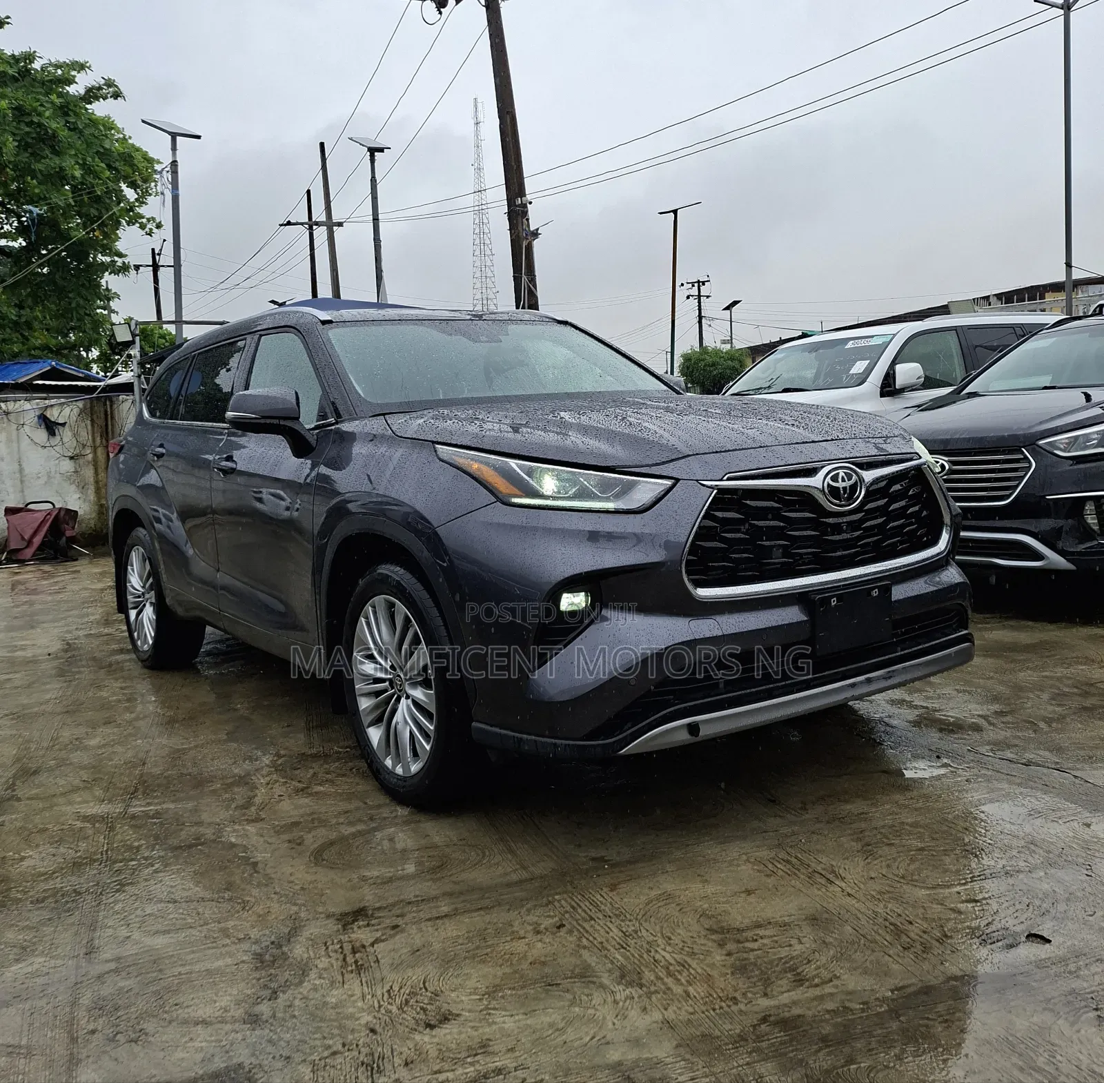 Toyota Highlander Platinum 2025 Gray