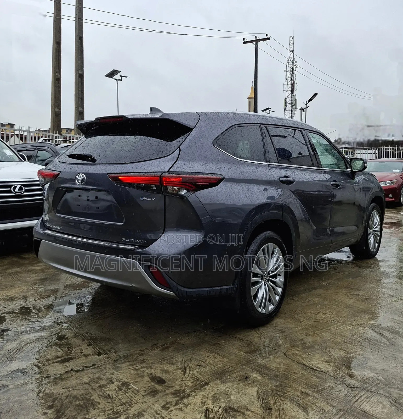 Toyota Highlander Platinum 2025 Gray
