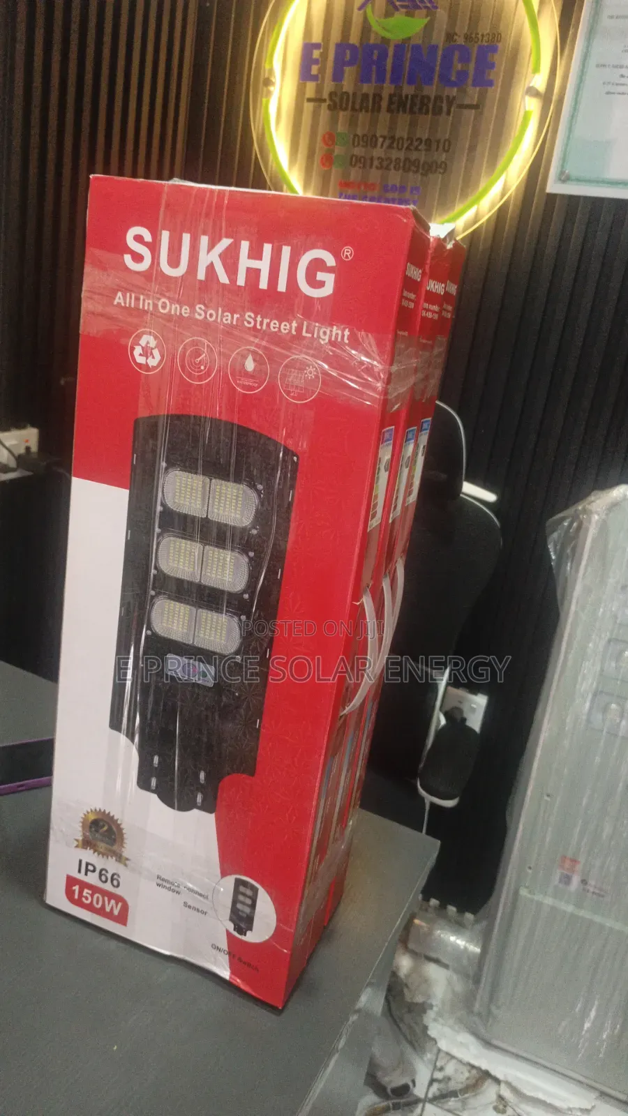 150w 6 Eyes Solar Lights