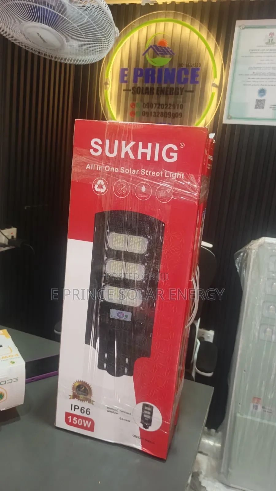 150w 6 Eyes Solar Lights