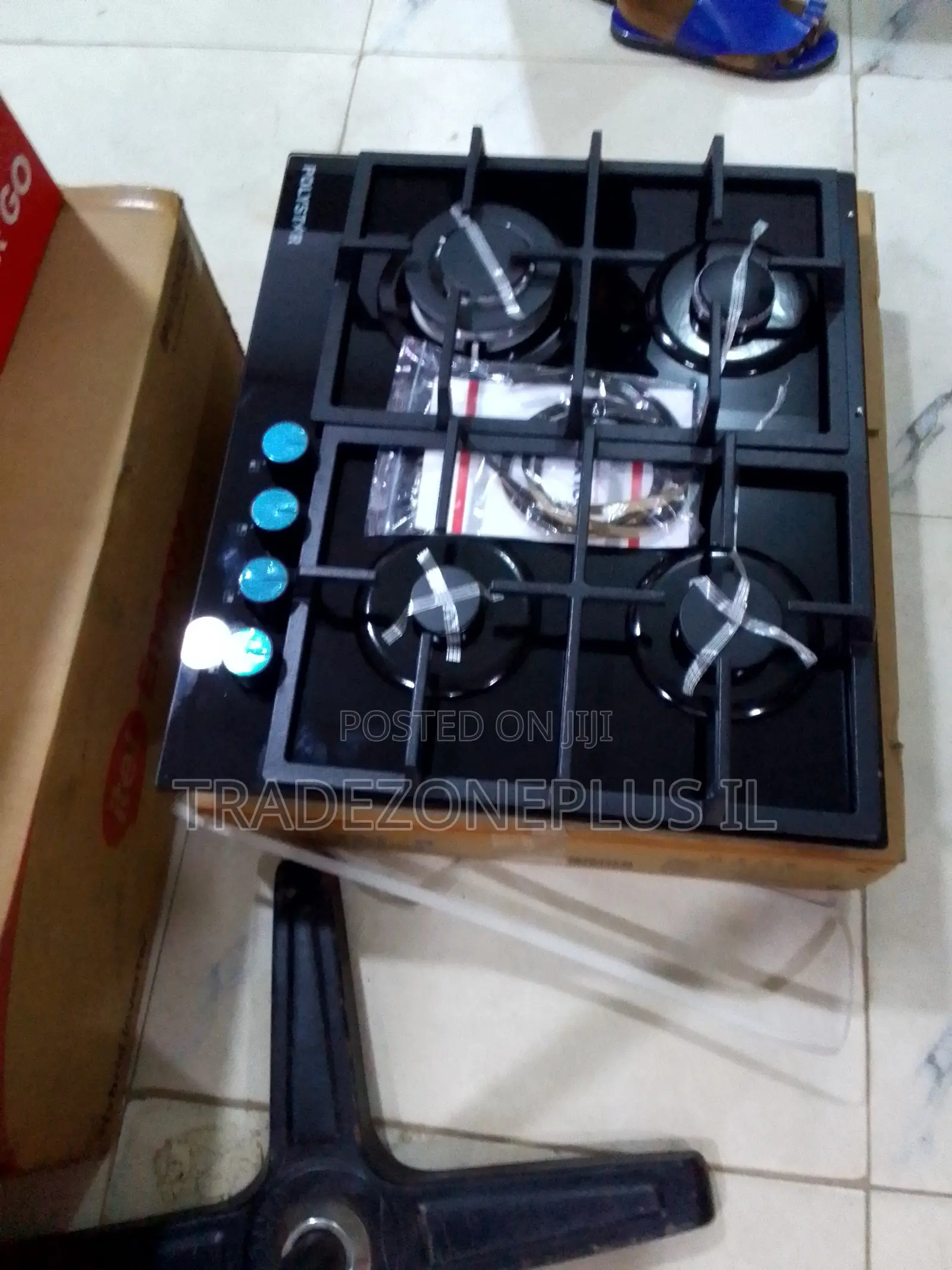 Polystar Four Burner Gas Cooker for Home Kitchen